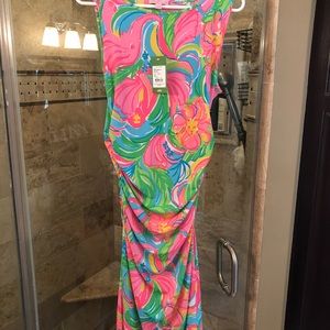 Lilly Pulitzer stretch midi dress